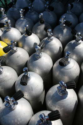Tauchflaschen